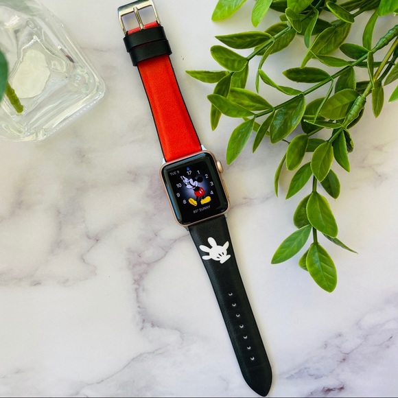 Disney Mickey Mouse Apple Watch Band 38mm iWatch - Picture 2 of 5